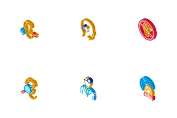 Hearing Human Sense Icon Pack