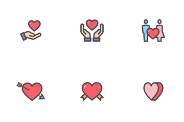 Heart And Love Icon Pack