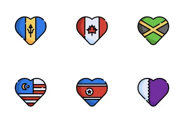 Heart Country Icon Pack