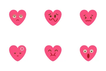 Heart Emoji Icon Pack