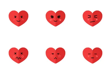 Heart Emoji Icon Pack