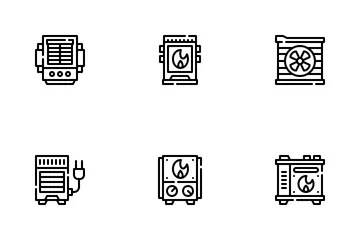 Heater Icon Pack