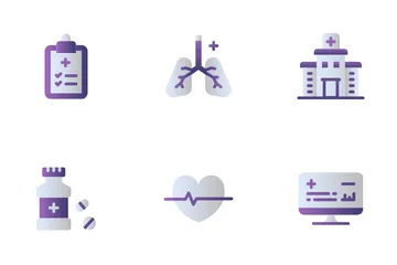 Heath Checkup Icon Pack