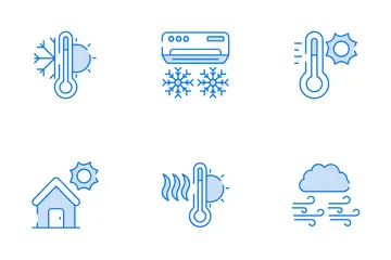 Heating And Cooling Icon Pack