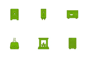 Heating And Cooling Icon Pack