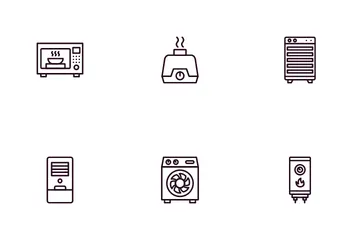 Heating And Cooling Icon Pack