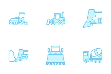 Heavy Machinery Icon Pack