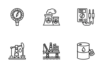 Heavy Power Industry Icon Pack