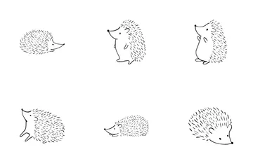 Hedgehog Icon Pack