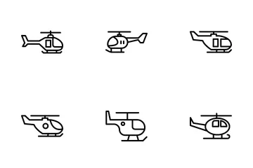 Helicopter Icon Pack