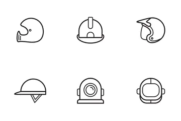 Helmet Icon Pack