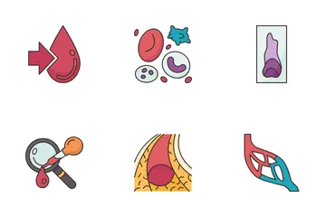 Hematología Paquete de Iconos