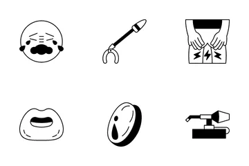 Hemorrhoids Icon Pack