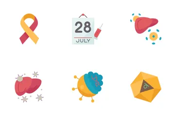 Hepatitis Icon Pack