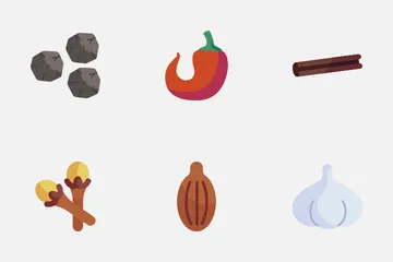 Herb And Spices Icon Pack