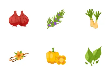 Herb And Spices Icon Pack