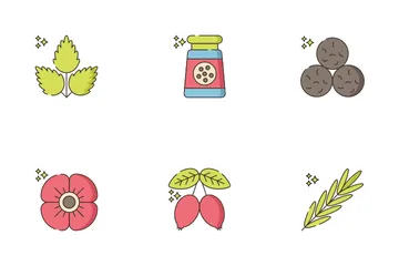 Herbes et épices Pack d'Icônes