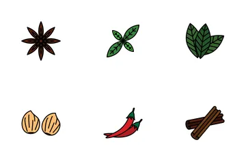 Herbs And Spices Icon Pack