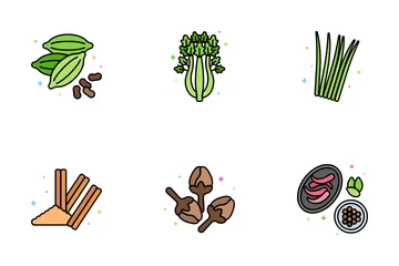 Herbs And Spices Icon Pack