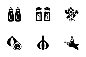 Herbs And Spices Icon Pack