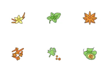 Herbs And Spices Icon Pack