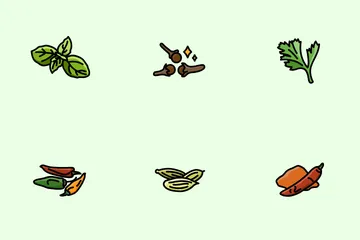 Herbs & Spices Icon Pack