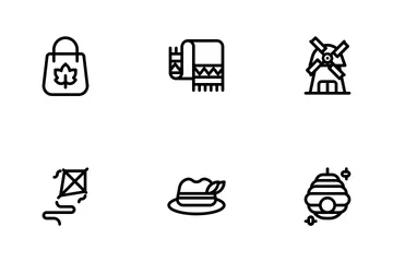 Herbst LineArt Symbolpack