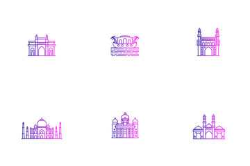 Heritage Places - Indian Cities  Icon Pack