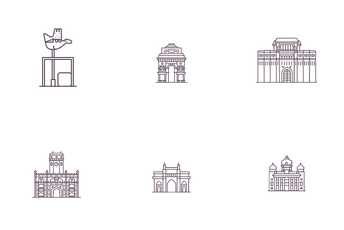 Heritage Places - Indian Cities Icon Pack