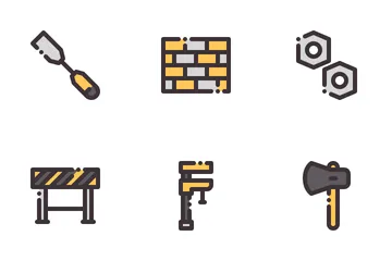 Herramienta de construcción Paquete de Iconos