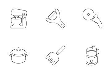 Herramientas de cocina Icon Pack