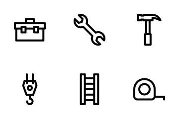 Herramientas de construcción Paquete de Iconos