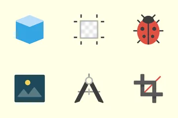 Herramientas de diseño Paquete de Iconos