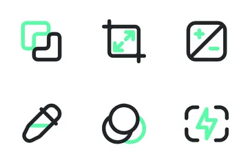 Herramientas de diseño Paquete de Iconos