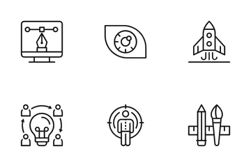 Herramientas de diseño Vol5 Paquete de Iconos