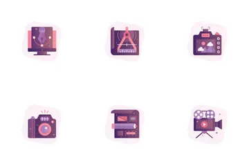 Herramientas de diseño Vol6 Paquete de Iconos