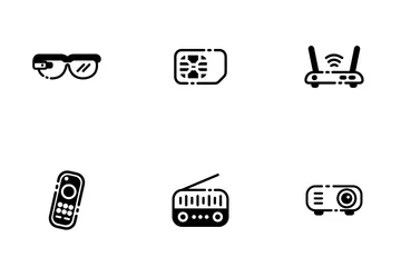 Gadget Solid - Herramientas de eficiencia Paquete de Iconos