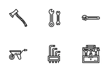 Herramientas para el hogar Paquete de Iconos