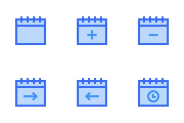 Heure et date Pack d'Icônes