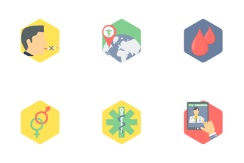 Hexagon Medical Part 3 Icon Pack