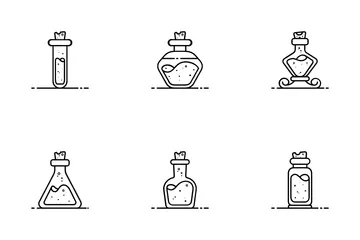 Hierbas y Medicina Paquete de Iconos