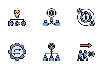 High Performance Organization Icon Pack