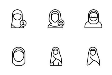 Hijab Icon Pack