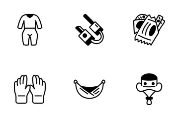 Hiking Essentials Icon Pack