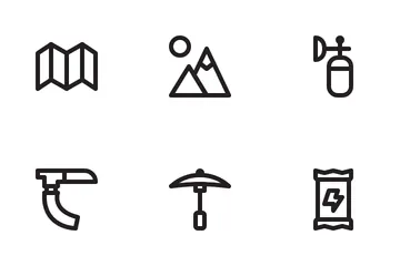 Hiking Icon Pack