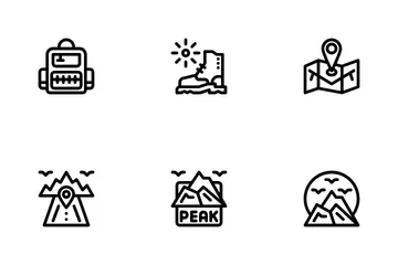 Hiking Icon Pack