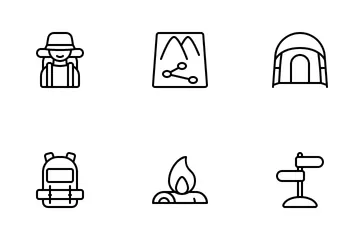 Hiking Icon Pack