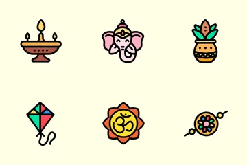 Hindu Festivals Icon Pack