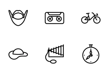 Hipster Icon Pack