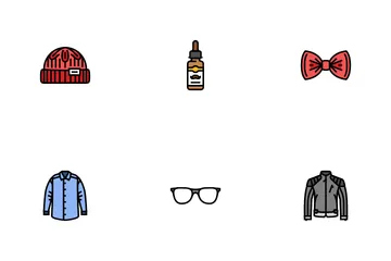 Hipster Retro Vintage Old Style Icon Pack